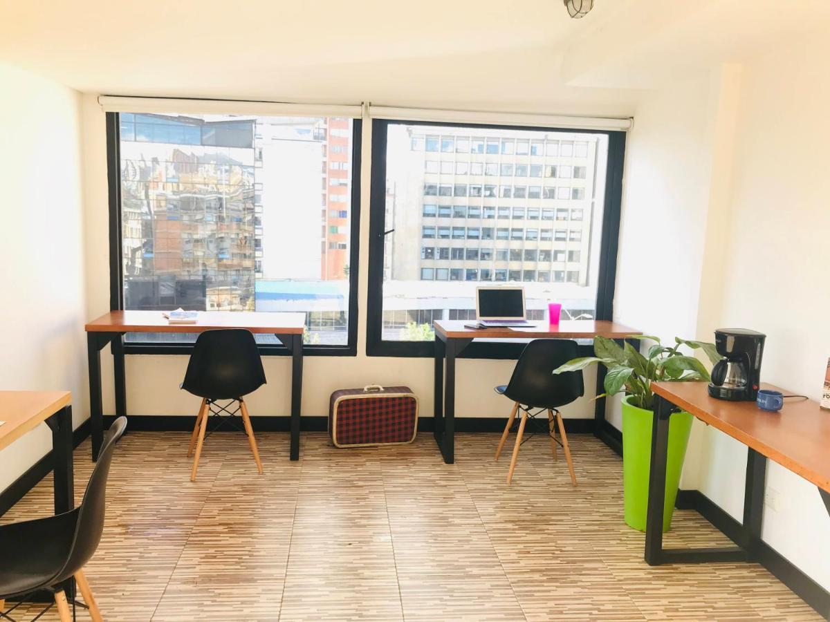 Hostal - Hotel - Apartaestudios Amoblados Chapinero Las Mandarinas - Coworking Bogotá Dış mekan fotoğraf