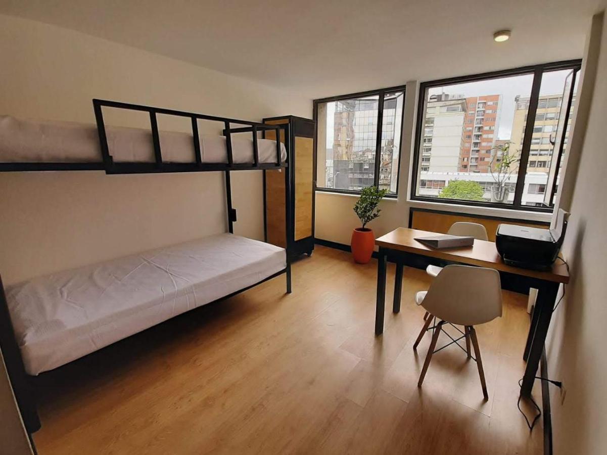 Hostal - Hotel - Apartaestudios Amoblados Chapinero Las Mandarinas - Coworking Bogotá Dış mekan fotoğraf