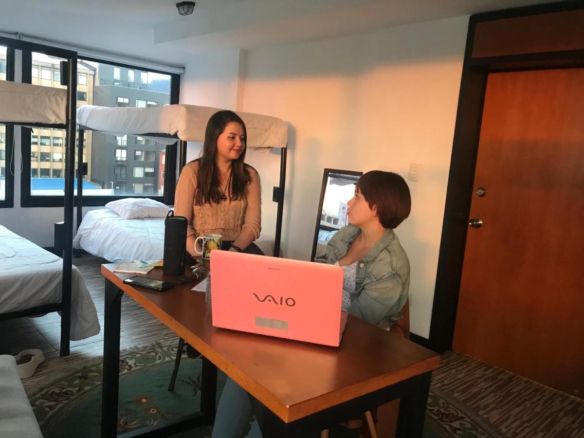 Hostal - Hotel - Apartaestudios Amoblados Chapinero Las Mandarinas - Coworking Bogotá Dış mekan fotoğraf