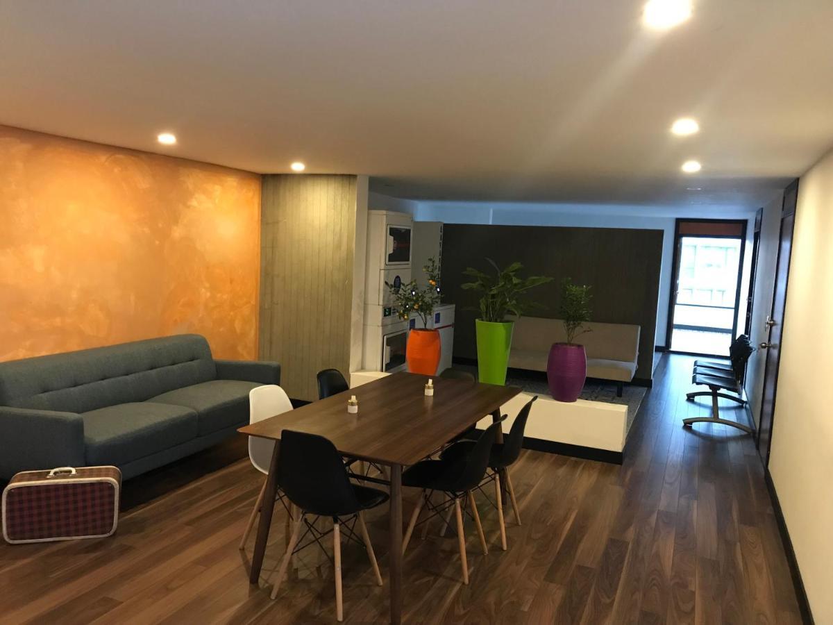 Hostal - Hotel - Apartaestudios Amoblados Chapinero Las Mandarinas - Coworking Bogotá Dış mekan fotoğraf